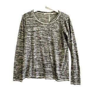 Michael Stars Marled Gray Long Sleeve Top, one size